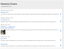 Tablet Screenshot of heavensevans.blogspot.com