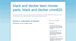 Desktop Screenshot of blackanddeckerlawnmower-parts.blogspot.com