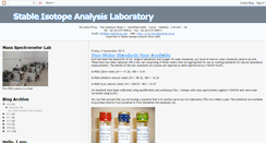 Desktop Screenshot of isotopeanalysis.blogspot.com