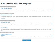 Tablet Screenshot of irritablebowelsyndromesymptoms.blogspot.com