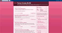 Desktop Screenshot of fannycrosby.blogspot.com