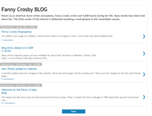 Tablet Screenshot of fannycrosby.blogspot.com