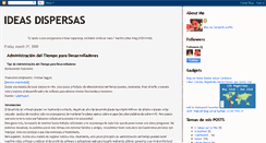 Desktop Screenshot of ideasdispersas2.blogspot.com