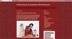 Desktop Screenshot of colectiideminiaturi.blogspot.com