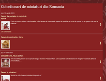 Tablet Screenshot of colectiideminiaturi.blogspot.com