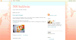 Desktop Screenshot of 508baldwin.blogspot.com