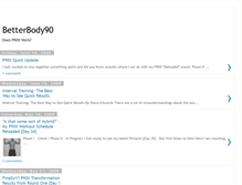 Tablet Screenshot of betterbody90.blogspot.com