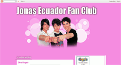Desktop Screenshot of jonasecuadorclublovers.blogspot.com