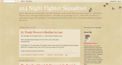 Desktop Screenshot of 414nightfightersquadron.blogspot.com