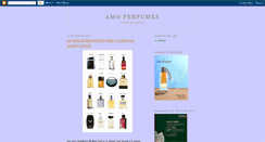 Desktop Screenshot of amo-perfumes.blogspot.com