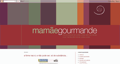 Desktop Screenshot of mamaegourmande.blogspot.com