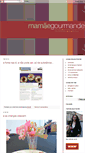 Mobile Screenshot of mamaegourmande.blogspot.com