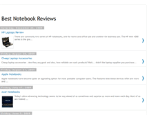 Tablet Screenshot of bestnotebookreviews.blogspot.com