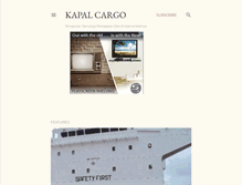 Tablet Screenshot of kapal-cargo.blogspot.com