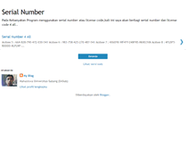Tablet Screenshot of 4serialnumber.blogspot.com