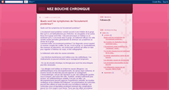 Desktop Screenshot of nez-bouche.blogspot.com