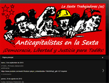 Tablet Screenshot of anticapitalistasenlaotra.blogspot.com