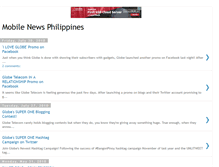 Tablet Screenshot of mobilenewsphilippines.blogspot.com