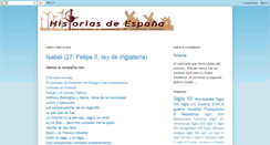 Desktop Screenshot of historiasdehispania.blogspot.com