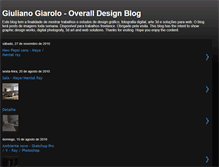 Tablet Screenshot of ggwebdesign.blogspot.com