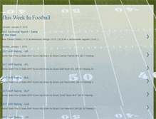 Tablet Screenshot of football-week.blogspot.com