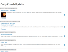 Tablet Screenshot of crazychurchdreams.blogspot.com