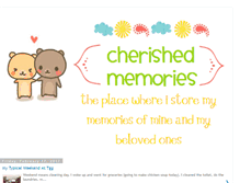 Tablet Screenshot of cherished-tots.blogspot.com