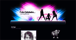 Desktop Screenshot of cabeludosqueelasgostam.blogspot.com