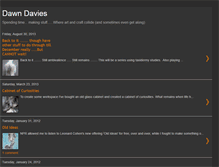 Tablet Screenshot of dawndavies.blogspot.com