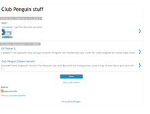 Tablet Screenshot of clubpenguinsecretz.blogspot.com