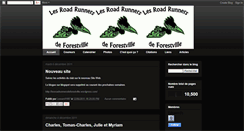 Desktop Screenshot of forestvilleroadrunners.blogspot.com