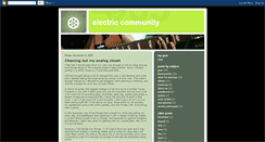 Desktop Screenshot of electriccom.blogspot.com