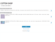 Tablet Screenshot of cottonshop.blogspot.com