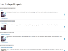 Tablet Screenshot of lestroispetitspois.blogspot.com