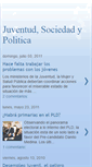 Mobile Screenshot of juventud-politica.blogspot.com