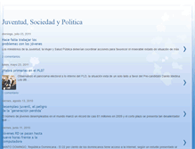 Tablet Screenshot of juventud-politica.blogspot.com