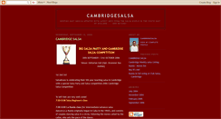Desktop Screenshot of cambridgesalsa.blogspot.com