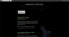 Desktop Screenshot of makeshiftreviewsnow.blogspot.com