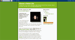 Desktop Screenshot of chooseyourwaythere.blogspot.com