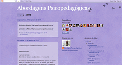 Desktop Screenshot of abordagenspsicopedagogicas.blogspot.com