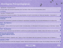 Tablet Screenshot of abordagenspsicopedagogicas.blogspot.com