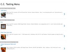 Tablet Screenshot of cctastingmenu.blogspot.com