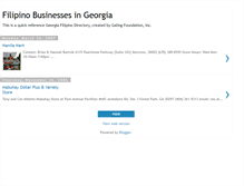 Tablet Screenshot of galinggeorgiadirectory.blogspot.com