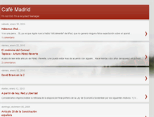 Tablet Screenshot of cafemadrid.blogspot.com