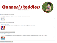 Tablet Screenshot of carmenstoddlers.blogspot.com