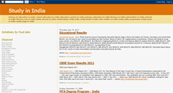 Desktop Screenshot of best-education-india.blogspot.com