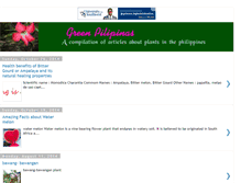 Tablet Screenshot of green-pilipinas.blogspot.com