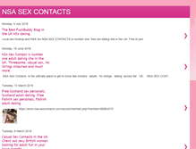 Tablet Screenshot of nsasexcontacts.blogspot.com