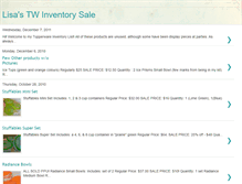 Tablet Screenshot of lisastwinventory.blogspot.com