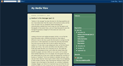 Desktop Screenshot of mymediaview.blogspot.com